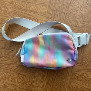 Lululemon multi colored crossbody bag pride color